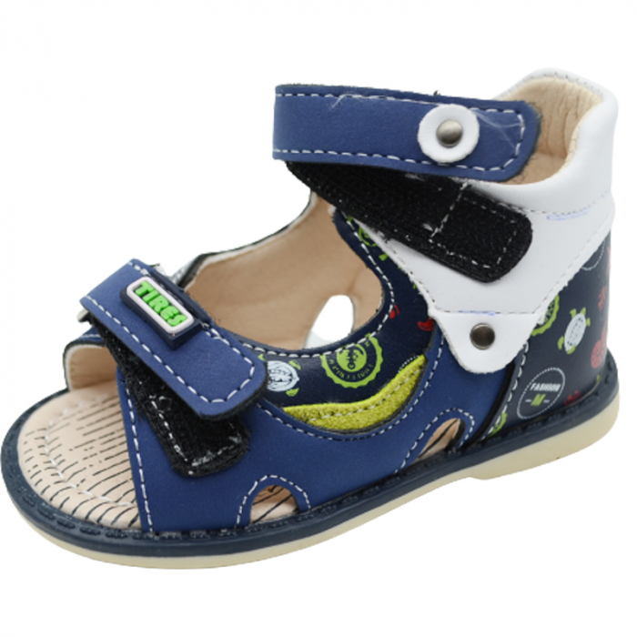 Sandale ortopedice pentru baieti Tom Miki C-T71-86-F, Bleumarin [2]