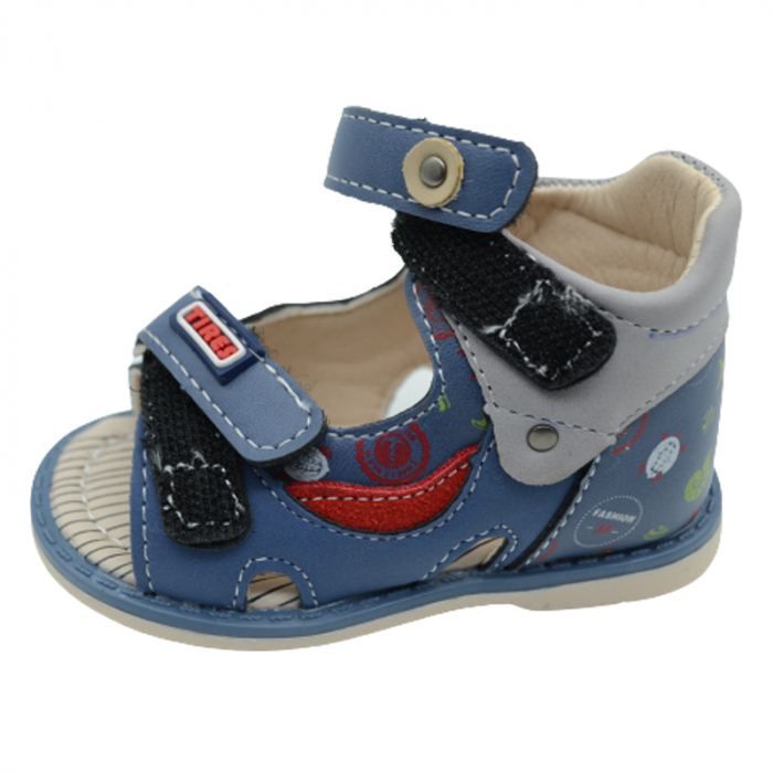Sandale ortopedice pentru baieti Tom Miki C-T71-86-A, Bleumarin [2]
