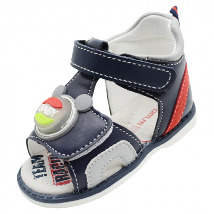 Sandale ortopedice pentru baieti Tom Miki C-T7959-E, Bleumarin [2]