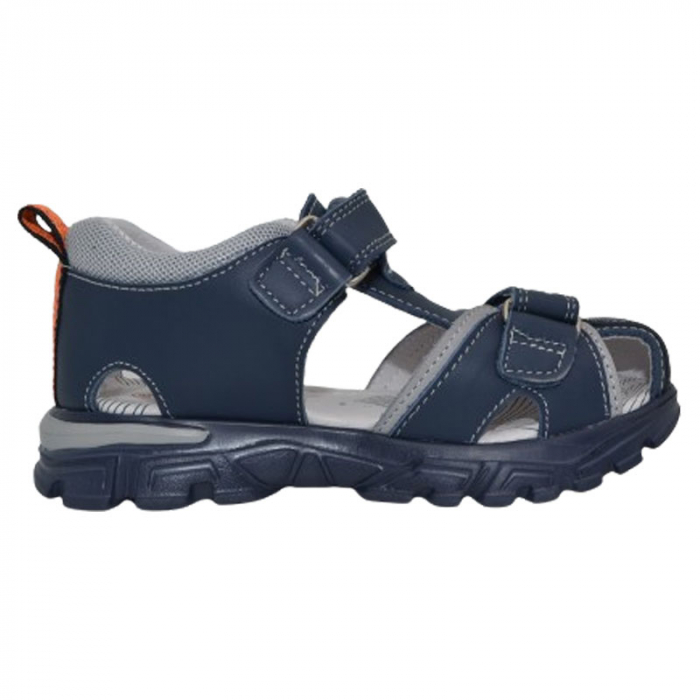 Sandale ortopedice pentru baieti Bi&Ki A-B01029-D, Bleumarin [2]