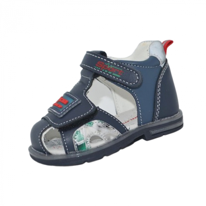 Sandale ortopedice pentru baieti, Tom Miki C-T9854-B, Bleumarin [1]