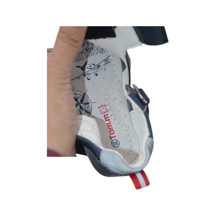 Sandale ortopedice pentru baieti, Tom Miki C-T9854-B, Bleumarin [4]