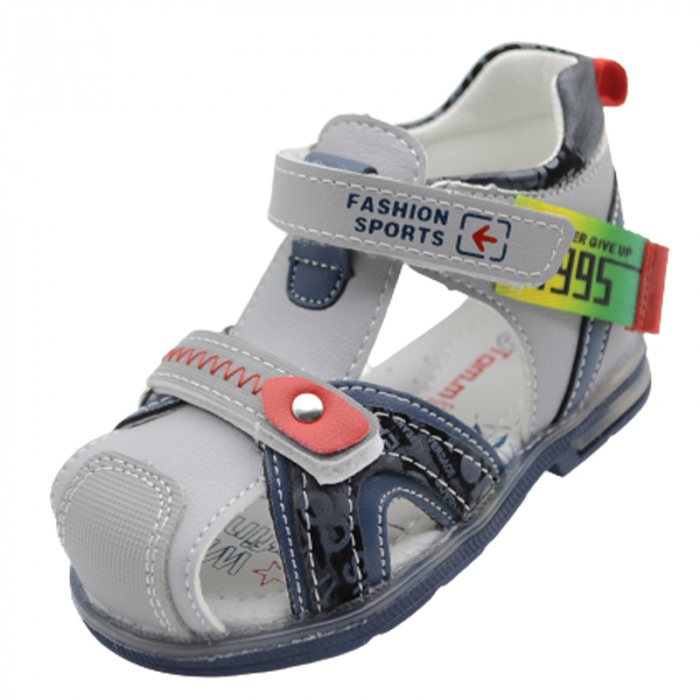 Sandale ortopedice pentru baieti Tom Miki C-T7959-E, Bleumarin [2]