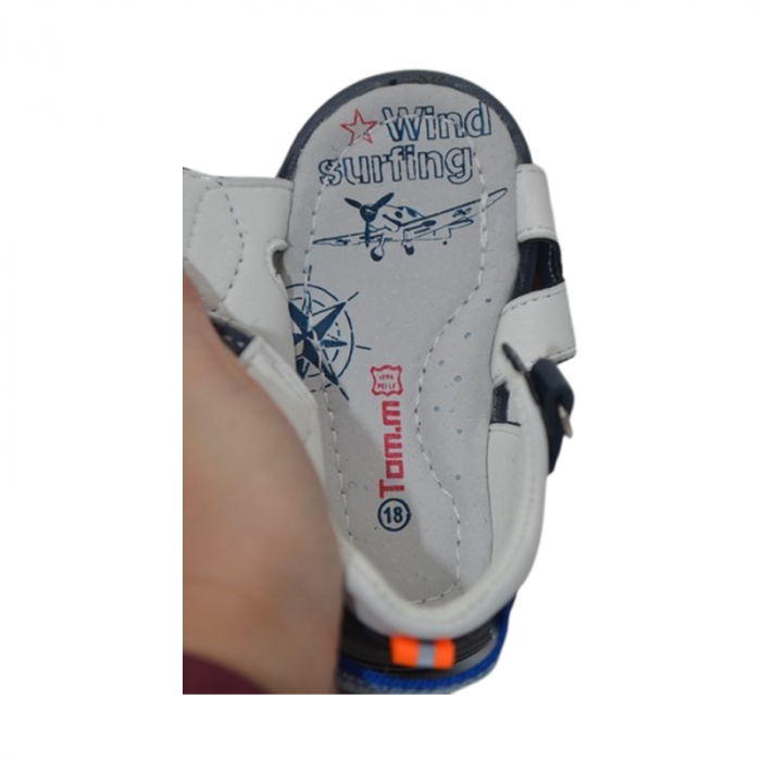 Sandale ortopedice pentru baieti, Tom Miki C-T9859-B, Bleumarin [4]