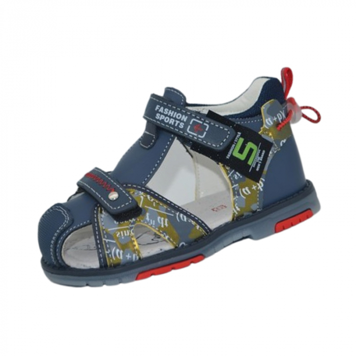 Sandale ortopedice pentru baieti, Tom Miki C-T9865-B, Bleumarin [1]