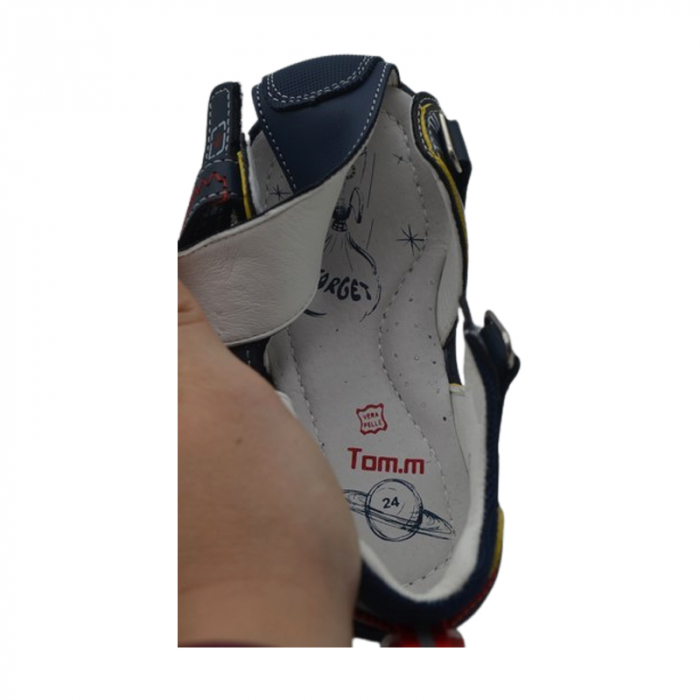Sandale ortopedice pentru baieti, Tom Miki C-T9865-B, Bleumarin [4]