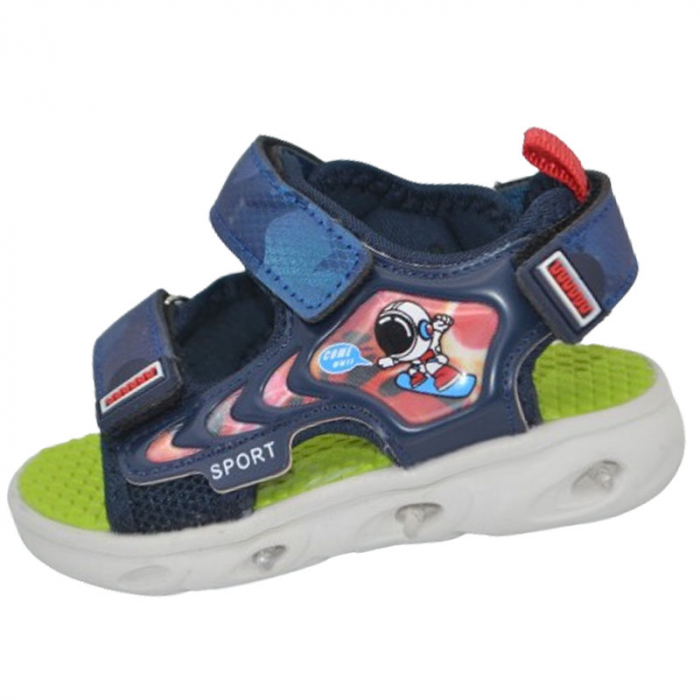 Sandale ortopedice pentru baieti Tom Miki T-0979-D, Bleumarin [1]