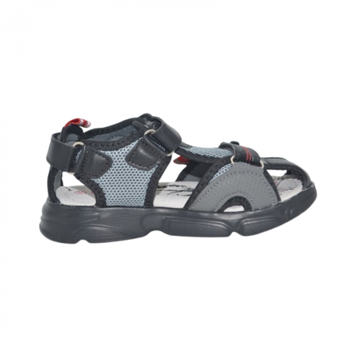 Sandale ortopedice pentru baieti, Tom Miki T-10080-A, Negru [2]