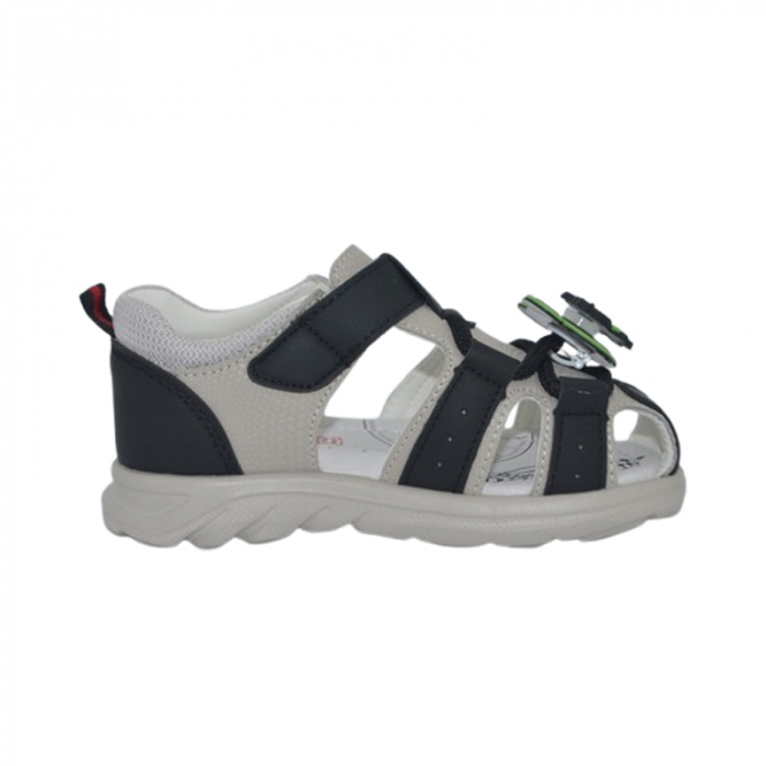 Sandale ortopedice pentru baieti, Tom Miki T-11572-M, Crem [2]