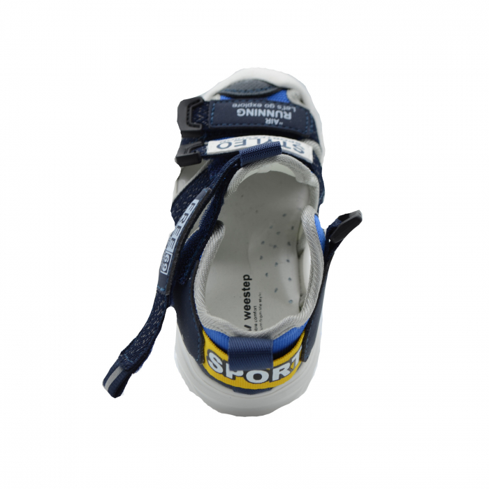 Sandale ortopedice pentru baieti WeeStep R820150317SB_21, Bleumarin [4]