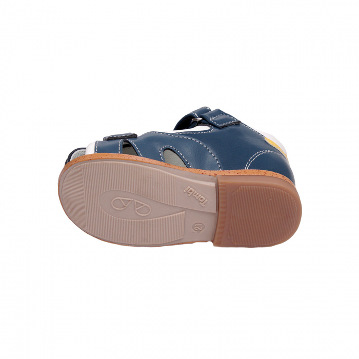 Sandale ortopedice pentru baieti WeeStep R911750341CB_18, Bleumarin [3]