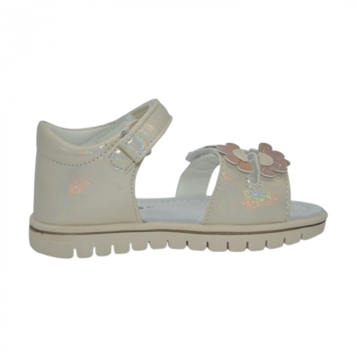 Sandale ortopedice pentru fete, American Club, XD155, Crem [2]