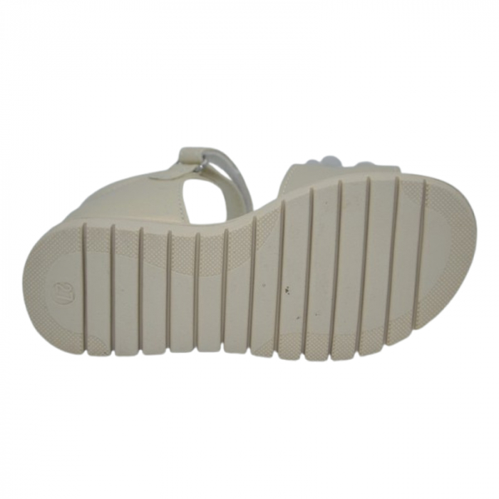 Sandale ortopedice pentru fete, American Club, XD155, Crem [4]