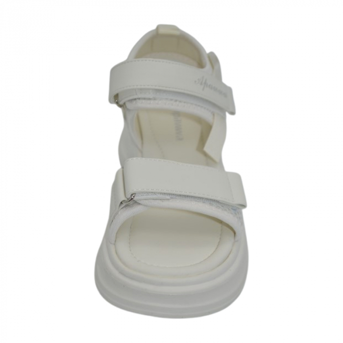 Sandale ortopedice, pentru fete, Apawwa, N1370R, Alb [2]