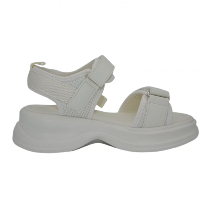 Sandale ortopedice, pentru fete, Apawwa, N1370R, Alb [3]