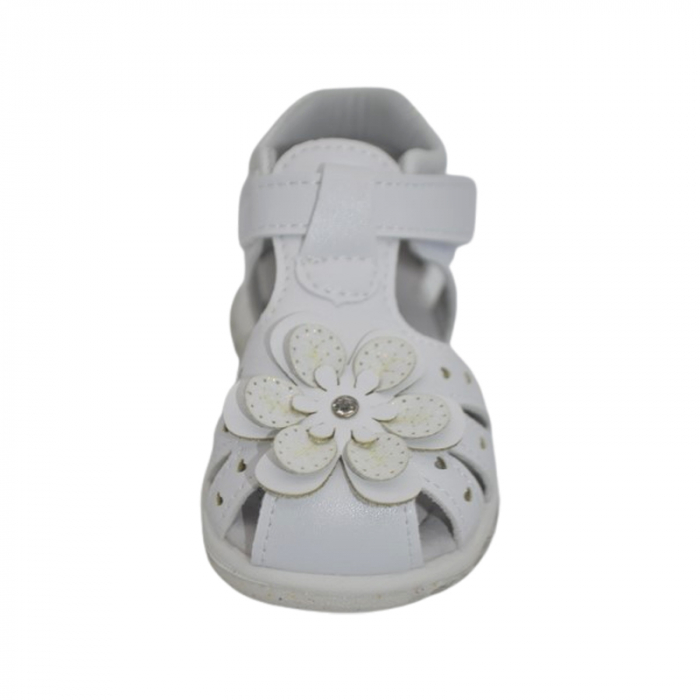 Sandale ortopedice pentru fete, Apawwa, T1220-P, Alb [2]
