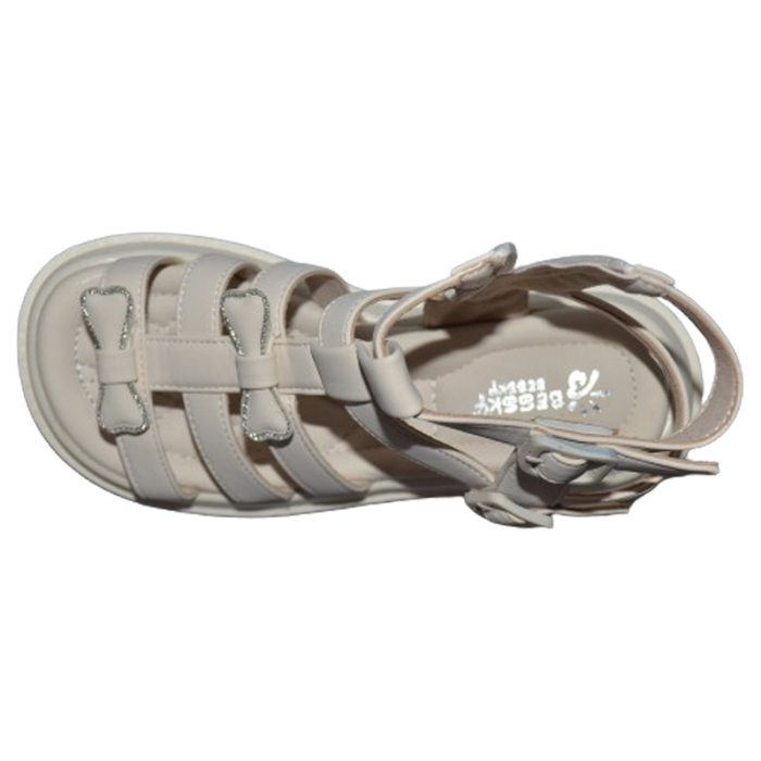 Sandale ortopedice pentru fete Bessky BL3345-3C, Bej [4]