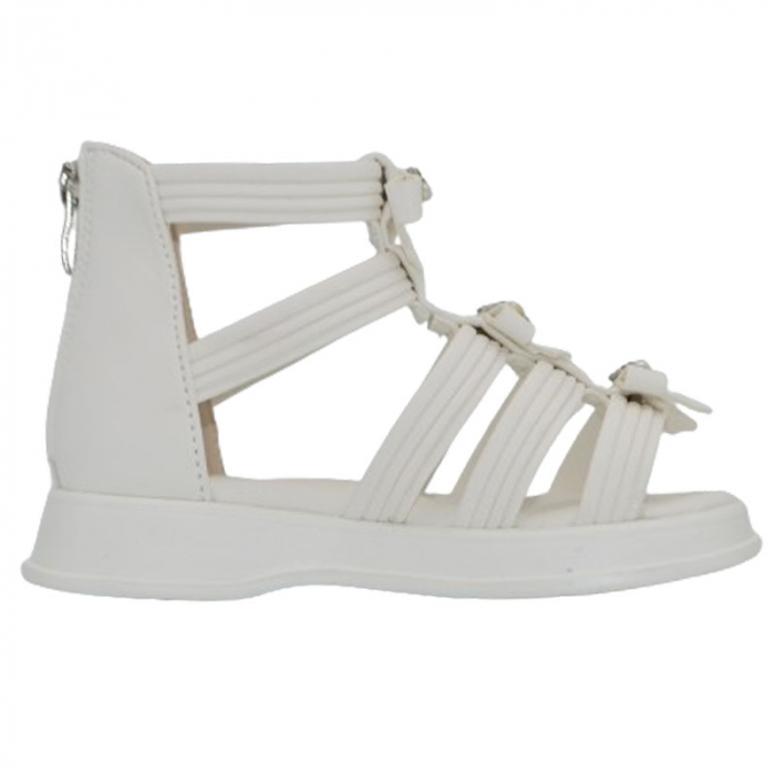 Sandale ortopedice pentru fete Bessky BL3347-1B, Alb [2]