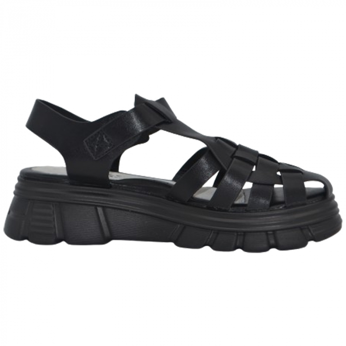 Sandale ortopedice pentru fete Bessky NC2538-1C, Negru [2]