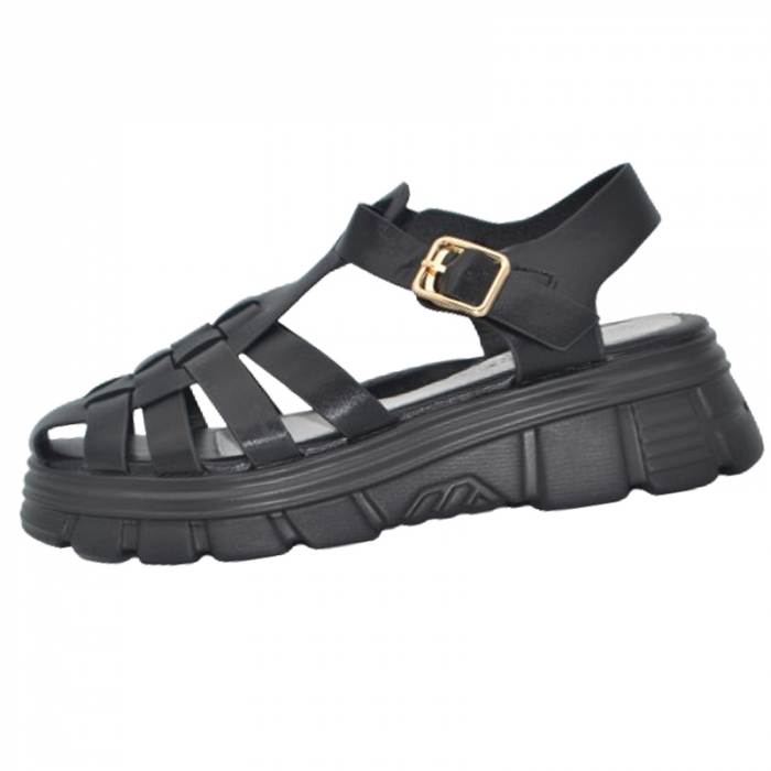 Sandale ortopedice pentru fete Bessky NC2538-1C, Negru [1]