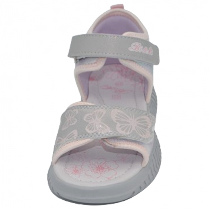 Sandale ortopedice pentru fete Bi&Ki A-B01284-D, Gri [3]