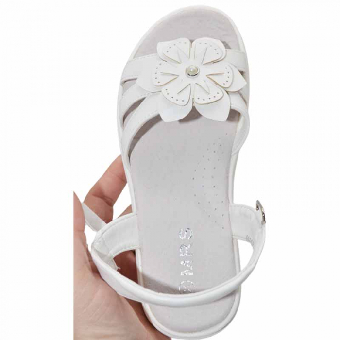 Sandale ortopedice pentru fete MRS R607-A, Alb [3]