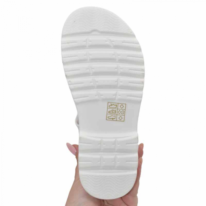 Sandale ortopedice pentru fete MRS R607-A, Alb [4]