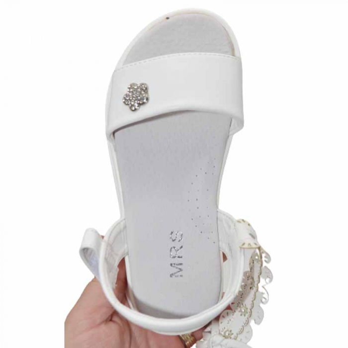 Sandale ortopedice pentru fete MRS R608, Alb [3]
