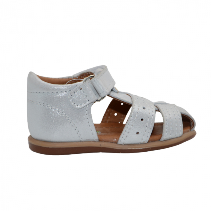 Sandale ortopedice pentru fete Small Foot 050822-2, Argintiu [2]