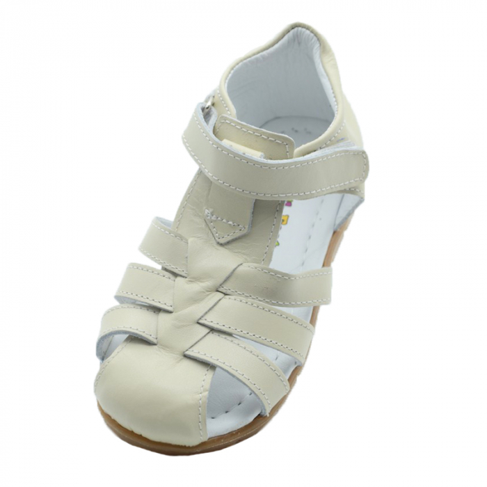 Sandale ortopedice pentru fete Small Foot SSMFF12-25, Bej [3]