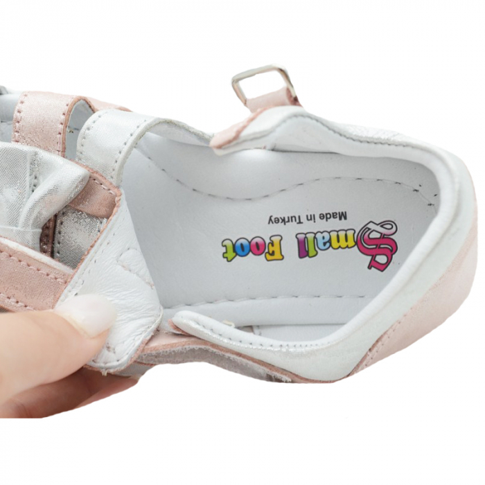 Sandale ortopedice pentru fete Small Foot SSMFF16-25, Roz [4]