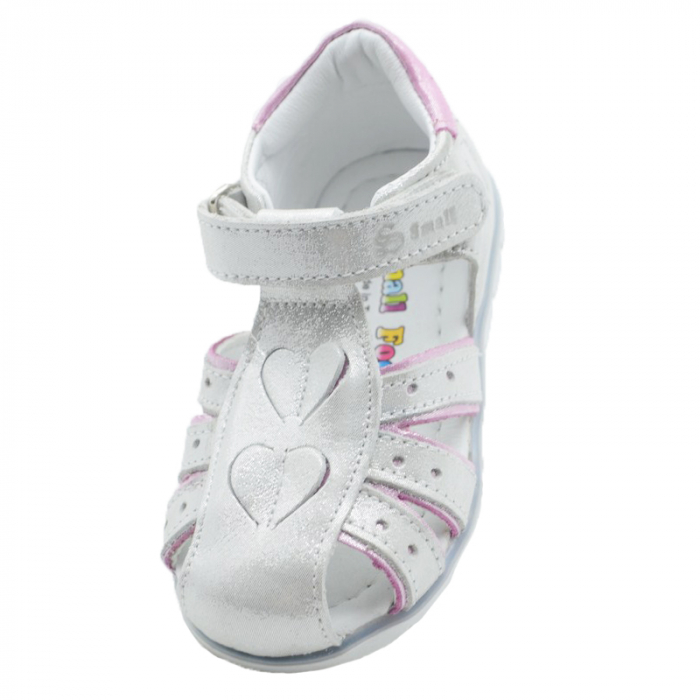 Sandale ortopedice pentru fete Small Foot SSMFF17-25, Roz [3]