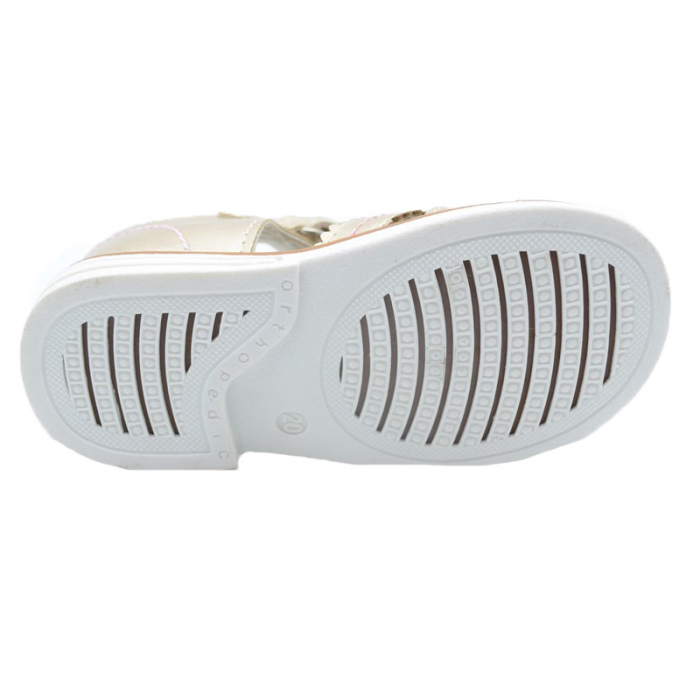 Sandale ortopedice pentru fete Tom Miki C-T19-48-D-25, Auriu [2]