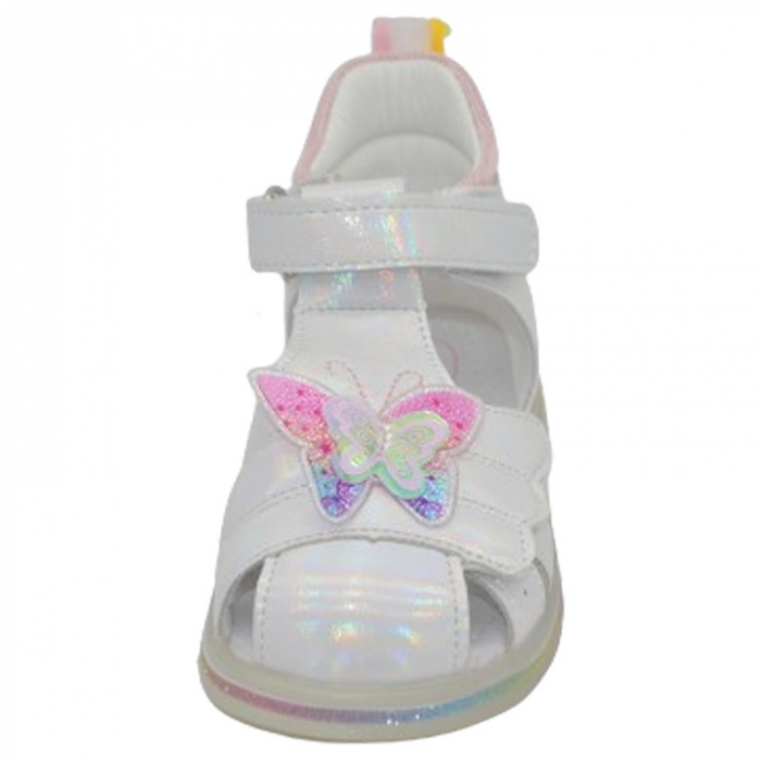 Sandale ortopedice pentru fete Tom Miki C-T9967-H, Argintiu [3]