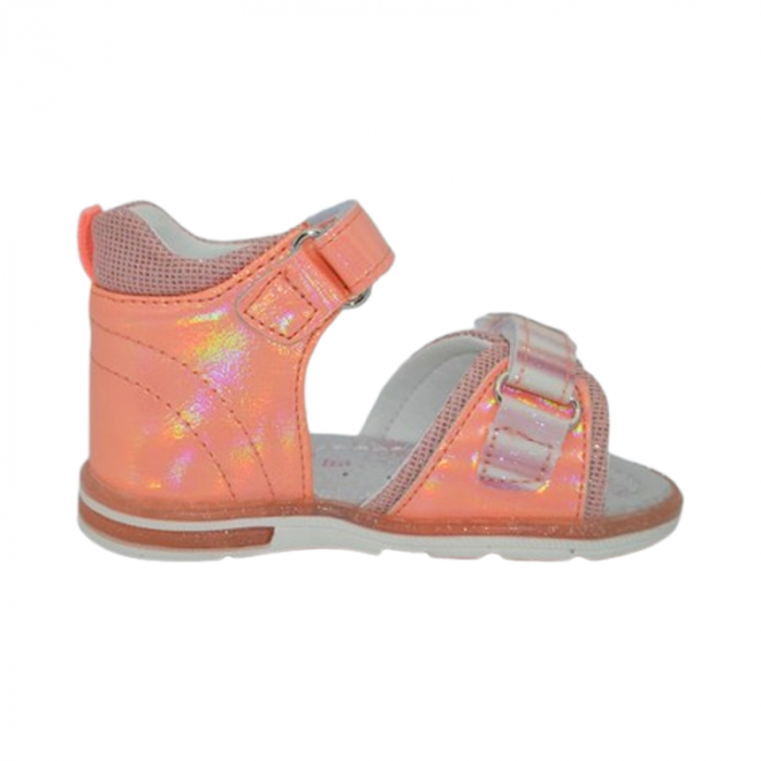 Sandale ortopedice pentru fete, Tom Miki C-T9837-M, Coral [2]