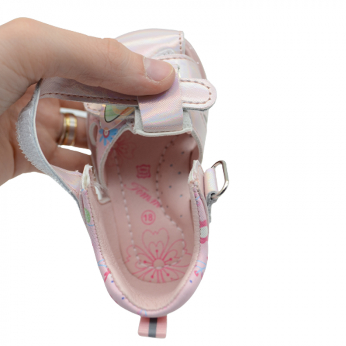 Sandale ortopedice pentru fete Tom Miki C-T9839-A, Roz [3]