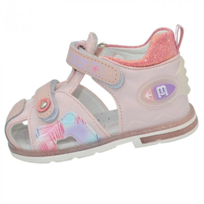 Sandale ortopedice pentru fete Tom Miki C-T9840-A, Roz [1]