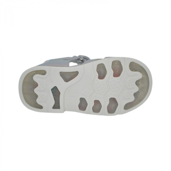 Sandale ortopedice pentru fete, Tom Miki C-T9839-F, Argintiu [3]