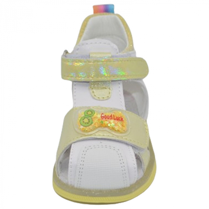 Sandale ortopedice pentru fete Tom Miki C-T9844-U, Galben [3]