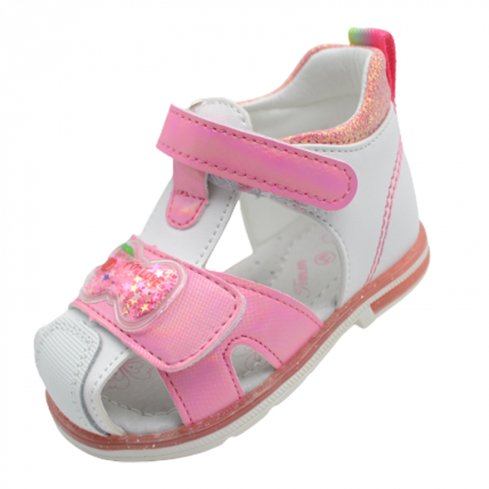Sandale ortopedice pentru fete Tom Miki C-T9844-W, Roz [2]