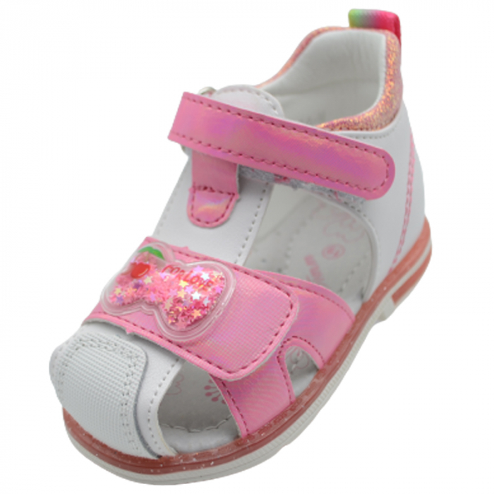 Sandale ortopedice pentru fete Tom Miki C-T9844-W, Roz [3]