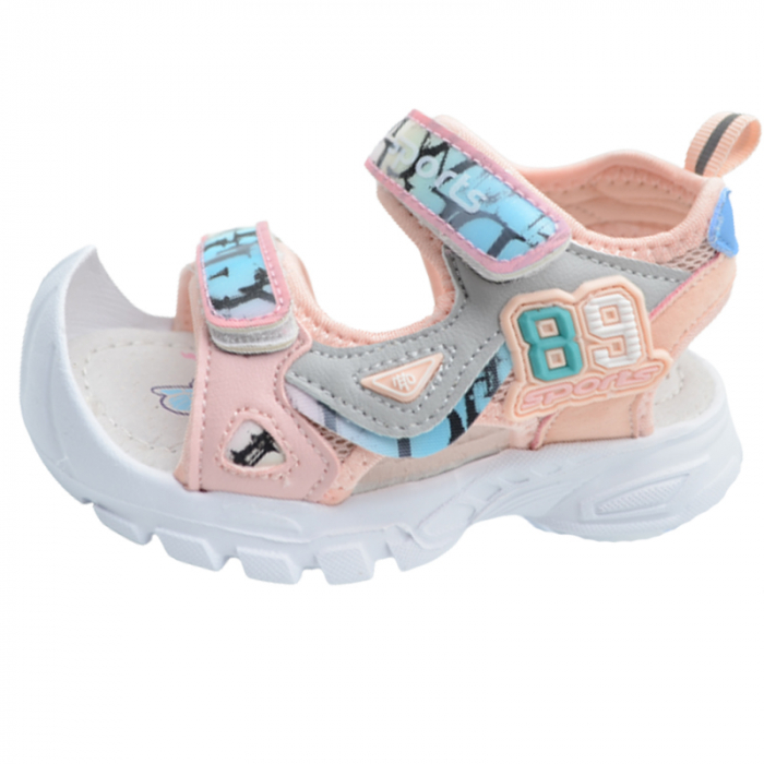 Sandale ortopedice pentru fete Tom Miki C-T9957-B, Roz [2]