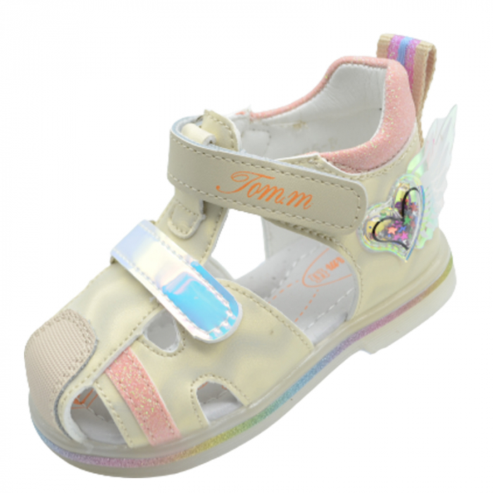 Sandale ortopedice pentru fete Tom Miki C-T9965-F, Bej [2]