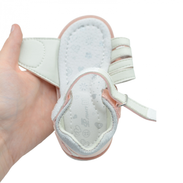 Sandale ortopedice pentru fete Tom Miki F-0007-C, Roz [3]