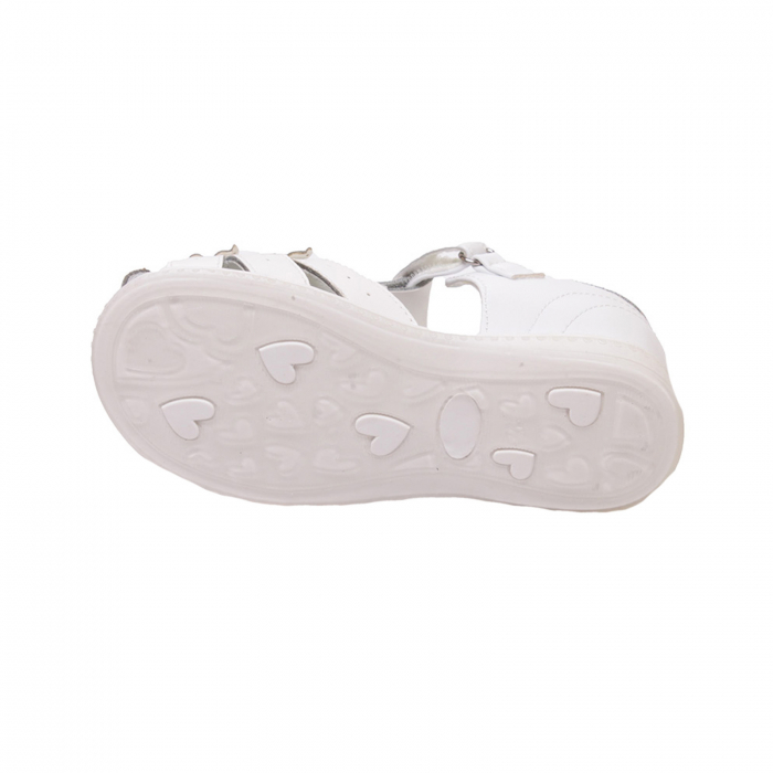 Sandale ortopedice pentru fete WeeStep R529050542W_26, Alb [3]