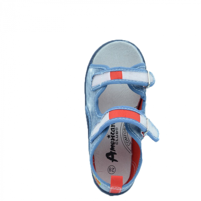 Sandale pentru baieti American Club 34/19AL-30, Multicolor [4]