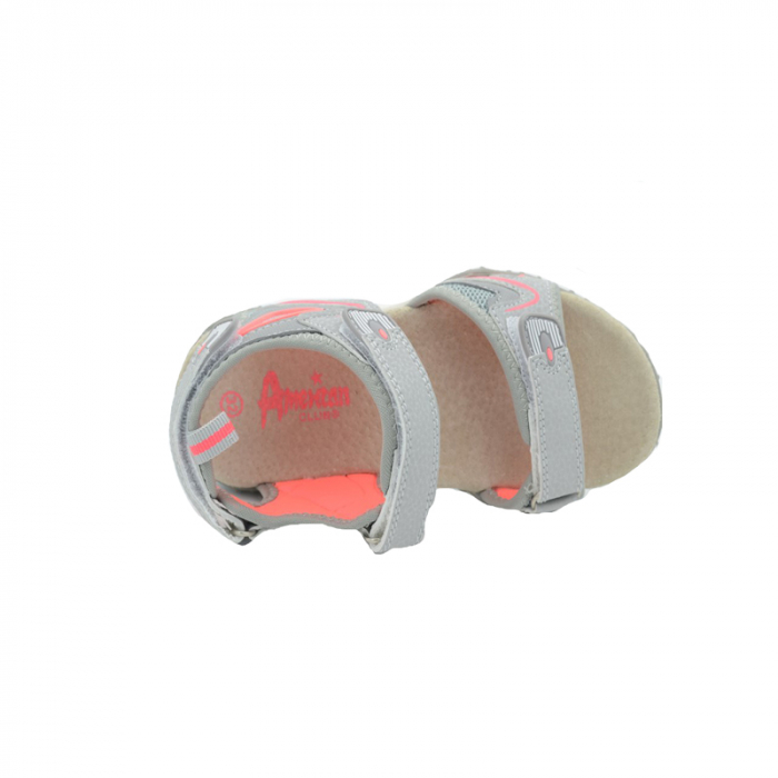 Sandale pentru fete American Club HS1707-G-36, Gri [2]