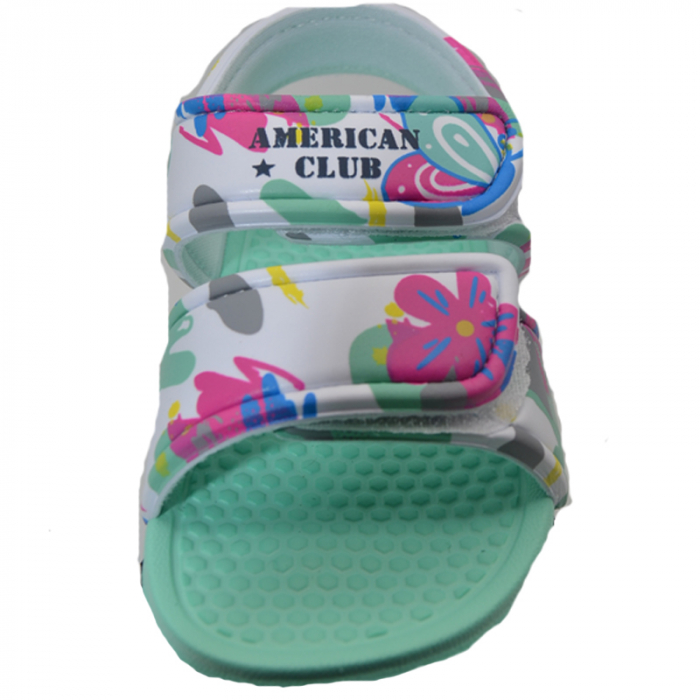 Sandale din spuma pentru fete American Club NH68/23T, Turcoaz [3]