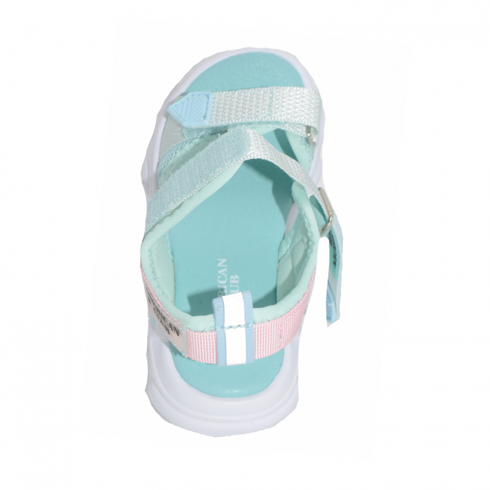 Sandale pentru fete American Club RL32/21_27, Turcoaz [4]