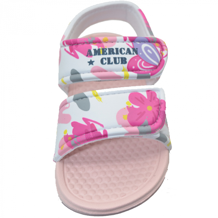 Sandale din spuma pentru fete American Club NH68/23R, Roz [2]